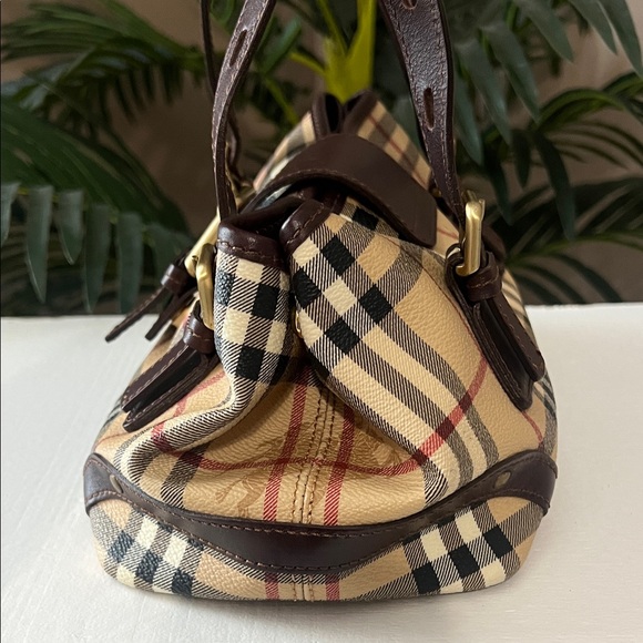 Burberry Tan and Brown Satchel - Picture 5 of 11